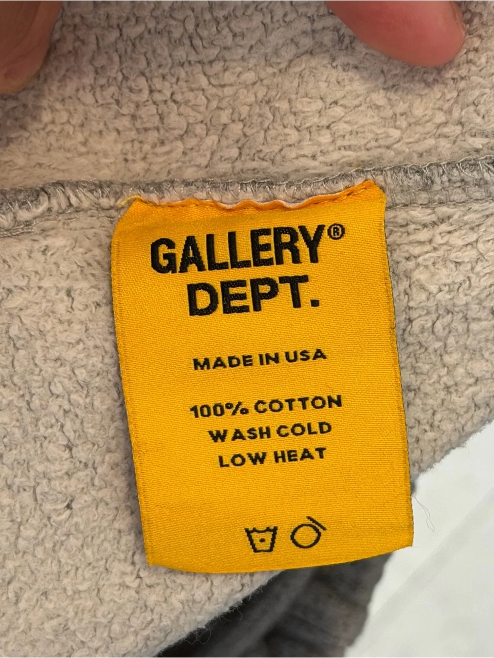 Gallery Dept Paint Medium Gray Flare Sweatpants (Authentic)